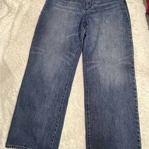 Armani Exchange Womens loose straight Blue Jeans Size 32 - Picture 1 of 12